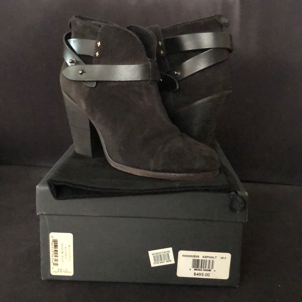 Rag & Bone Asphalt Suede Harrow Boot - image 5